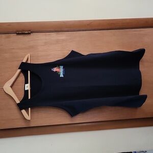 Men's Navy XL Margaritaville tank top-It's 5 o'clock Somewhere logo on back